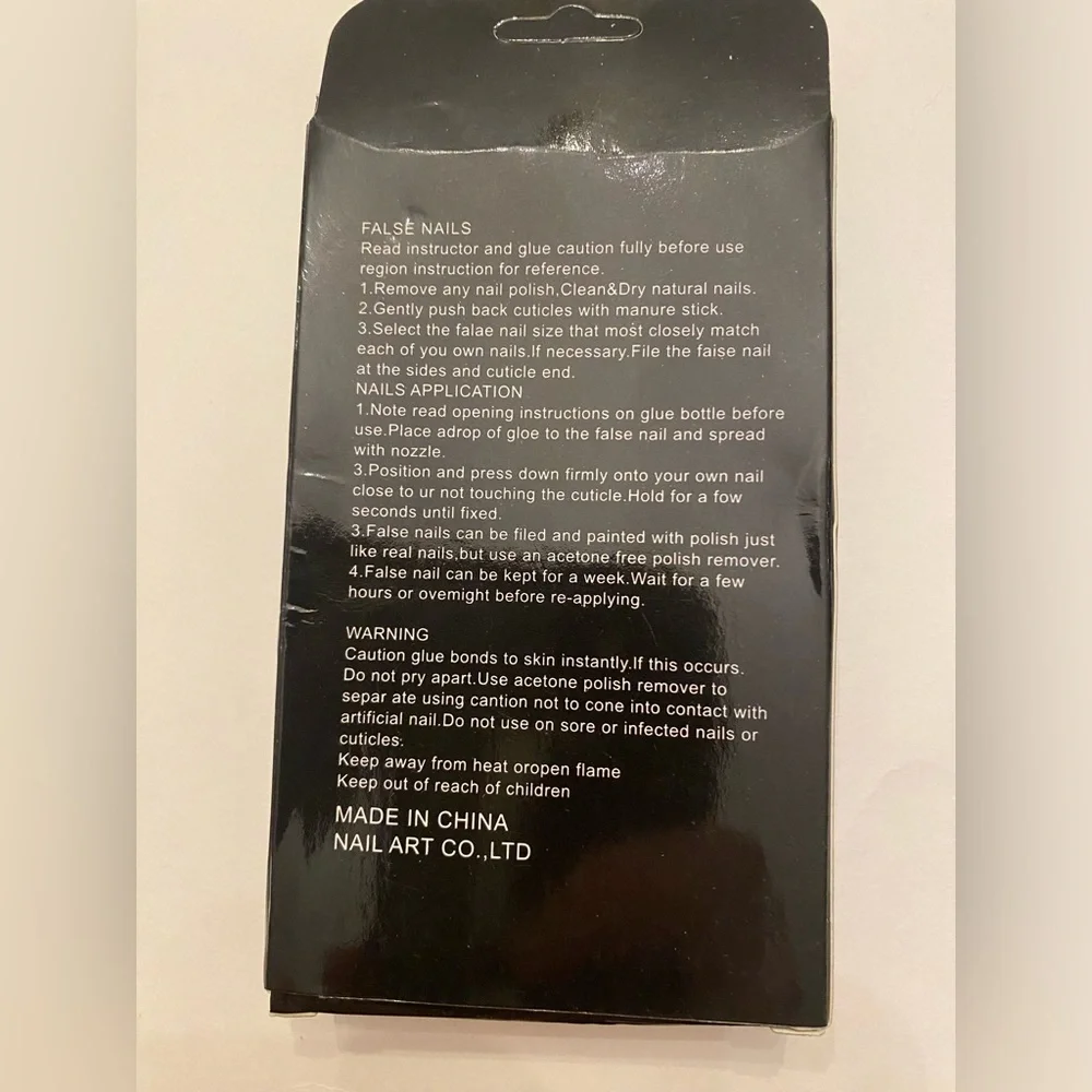 NWT Pedicure Toenails Geometric Gold Glitter Beige Black White Neutrals - Picture 5 of 8